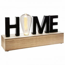 Decorative Figure Atmosphera 'Home' LED Light (34 x 16 x 8 cm)