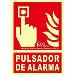 Cartel Normaluz No utilizar en caso de incendio PVC