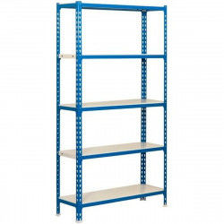 Shelves SimonRack Blue White Metal 180 x 80 x 40 cm