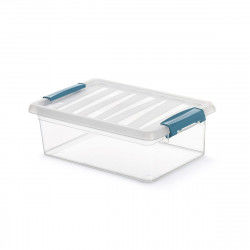Multi-use Box Domopak Living Katla Transparent polypropylene 4 L (29 x 19 x...