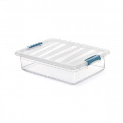Multi-use Box Domopak Living Katla Transparent polypropylene 8 L (39 x 29 x...
