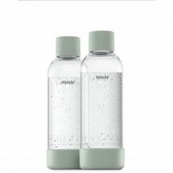 Bottiglia Mysoda 2PB10F-GG Macchina per Soda 1 L 2 x 500 ml