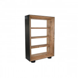 Shelves DKD Home Decor Brown Black Pinewood Recycled Wood 120 x 48 x 240 cm...