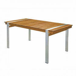 Spisebord Norah 160 x 85 x 74 cm Træ Rustfrit stål