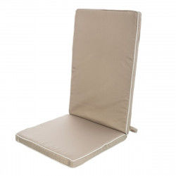 Chair cushion 123 x 48 x 4 cm Taupe