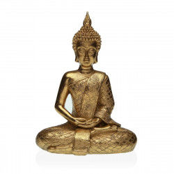 Dekorativ figur Versa Gylden Buddha 12 x 29 x 21 cm Harpiks