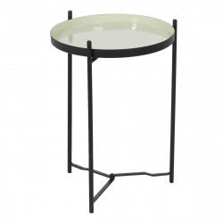 Side table 35,5 x 35,5 x 50,5 cm Black Green Iron