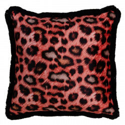 Cuscino Arancio Leopardo 45 x 45 cm