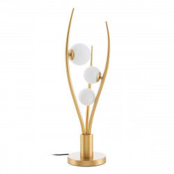 Desk lamp Golden Metal Crystal Iron Hierro/Cristal 28 W 220 V 240 V 220 -240...