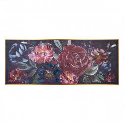 Painting 135 x 3,5 x 55 cm Canvas Flowers