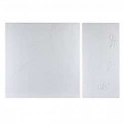 Canvas 135 x 3,5 x 90 cm Abstract (2 Units)