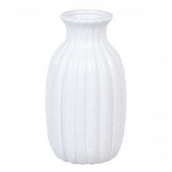 Vase 14,5 x 14,5 x 27,5 cm Keramik Hvid