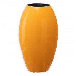 Vase 21,5 x 21,5 x 36 cm Céramique Jaune