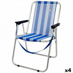Folding Chair Aktive Sailor 44 x 76 x 45 cm (4 Units)