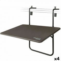 Folding Table Aktive For hanging on the balcony Steel 60 x 66,5 x 40 cm (4...
