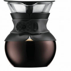 Kaffekande med stempel Bodum To Over Sort 500 ml 8 Skodelice