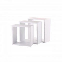 Shelves 5five Cubes White 3 Pieces MDF Wood