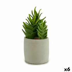 Decorative Plant Succulent Plastic 12 x 24 x 12 cm (6 Units)