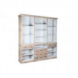 Shelves DKD Home Decor Grey Natural Mango wood 220 x 45 x 230 cm