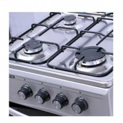 Gas Cooker Haeger GC-SS5.006C Stainless steel Silver Grey (46 L)