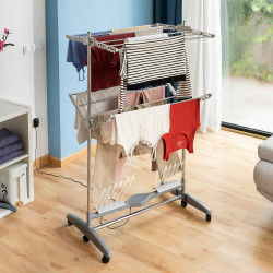 Foldable Electric Drying Rack with Natural Airflow Dryllon InnovaGoods 24 W...