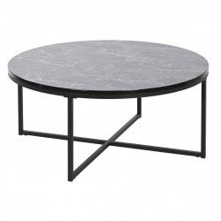Tavolino da Caffè DKD Home Decor Metallo Legno MDF 80 x 80 x 35 cm