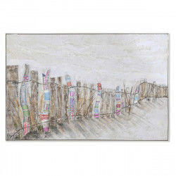 Maleri Home ESPRIT Strand Middelhavet 150 x 4,5 x 100 cm