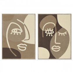 Obraz Home ESPRIT Abstrakcyjny 53 x 4,3 x 73 cm (2 Sztuk)