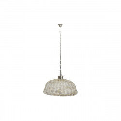 Lampa Sufitowa DKD Home Decor Srebrzysty Naturalny Metal 50 W 80 x 80 x 47 cm