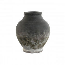 Vase Home ESPRIT Grey Terracotta Oriental 28 x 28 x 33 cm