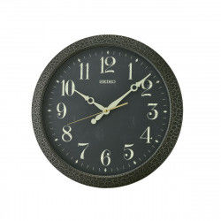 Zegar Ścienny Seiko QXA815K Czarny Plastikowy