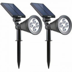 Solar-powered spotlight Lumisky 3760119732779 Adjustable 2-in-1 (2 Units)
