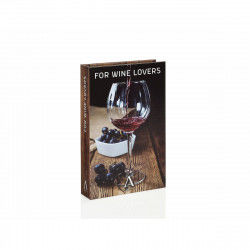 Set di Accessori per il Vino Andrea House cc66178 Legno Acciaio inossidabile...