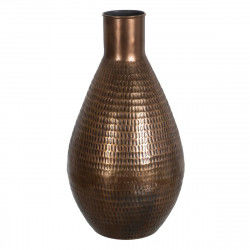 Vase Bronze Doré Aluminium 30 x 30 x 56 cm