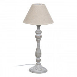 Desk lamp Beige Grey 60 W 220-240 V 23 x 23 x 49 cm