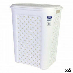 Laundry Basket Arianna Tontarelli 8105408_112 50 L White 44 x 35 x 55 cm (6...