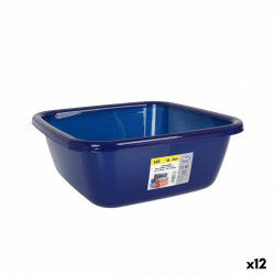 Washing-up Bowl Dem Eco Blue 10 L Squared 34 x 34 x 13 cm (12 Units)
