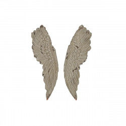 Wall Decoration DKD Home Decor Grey Resin Wings (62 x 8 x 106 cm)