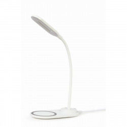 Lámpara de escritorio GEMBIRD TA-WPC10-LED-01-W Blanco