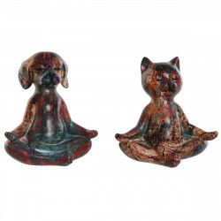Figurine Décorative Home ESPRIT Multicouleur animaux 20 x 13,5 x 22,5 cm (2...