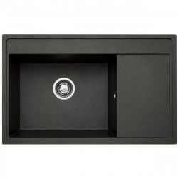 Sink with One Basin Pyramis 070 074 301 Black