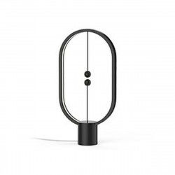 Lámpara de mesa Allocacoc Heng Balance Ellipse Negro Plástico 23 x 36 x 16 cm