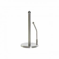 Kitchen Paper holder DKD Home Decor Silver Stainless steel 17 x 17 x 35 cm