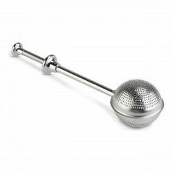 Filter for Infusions Quttin Silver Stainless steel Button (18,5 x 5 cm)