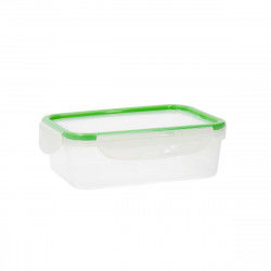 Boîte à lunch Quid Greenery 1,4 L Transparent Plastique (Pack 4x)