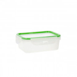Lunch box Quid Greenery 1 L Transparent Plastic 13 x 18 x 6,8 cm - 1 L (4...