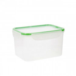 Lunch box Quid Greenery 2,8 L Transparent Plastic (4 Units) (Pack 4x)
