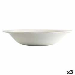 Salad Bowl Churchill Artic Ceramic White China crockery (Ø 27,5 cm) (3 Units)