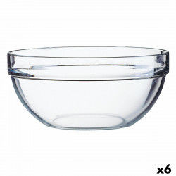 Salatskål Luminarc Gennemsigtig Glas (20 cm) (6 enheder)