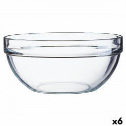 Salatskål Luminarc Gennemsigtig Glas (Ø 26 cm) (6 enheder)